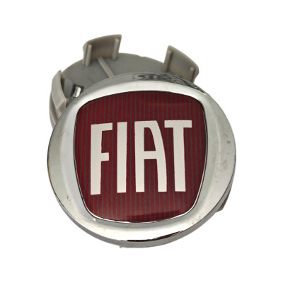 Ковпачки (заглушки) в диски срібні Fiat 59,5\55,5мм